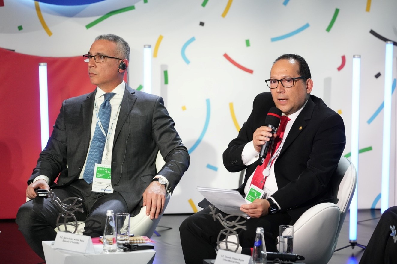 Colombia se hizo presente con su riqueza gastronómica en el Foro Global ECUMENE Rusia 2024 