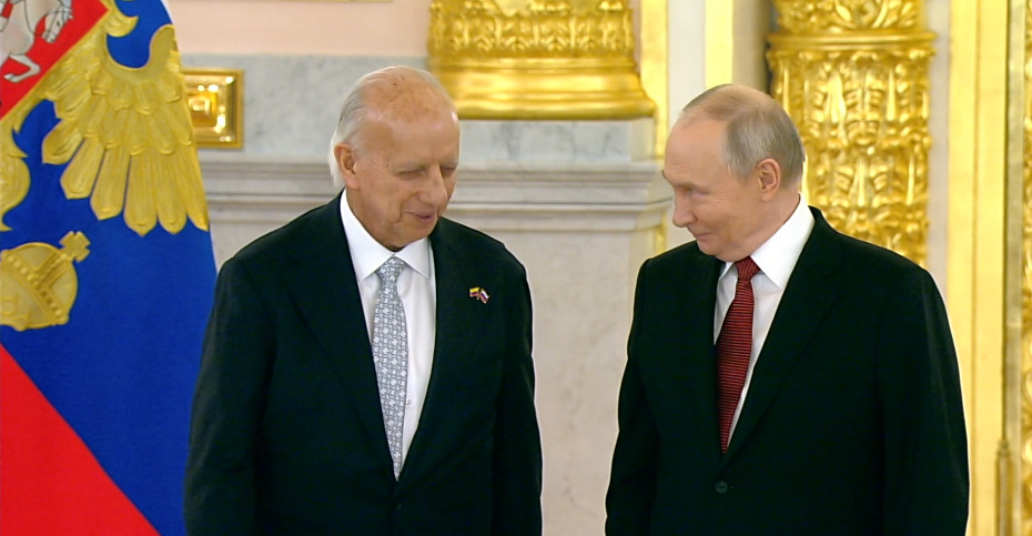 Embajador Jorge Ignacio Zorro Sánchez presentó sus cartas credenciales ante el Presidente de Rusia, Vladimir Putin