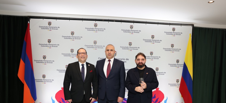 Colombia y Armenia celebran el 30º aniversario del establecimiento de relaciones diplomáticas