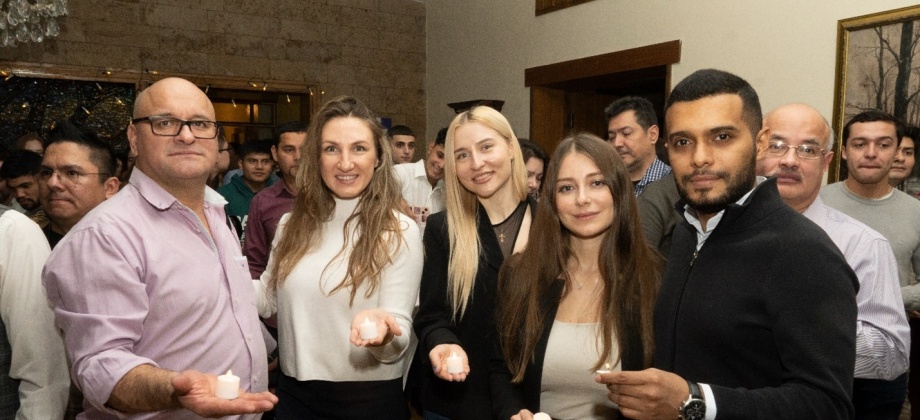 Los colombianos en Rusia encendieron las velitas y dieron la bienvenida a las festividades de Navidad y Año Nuevo