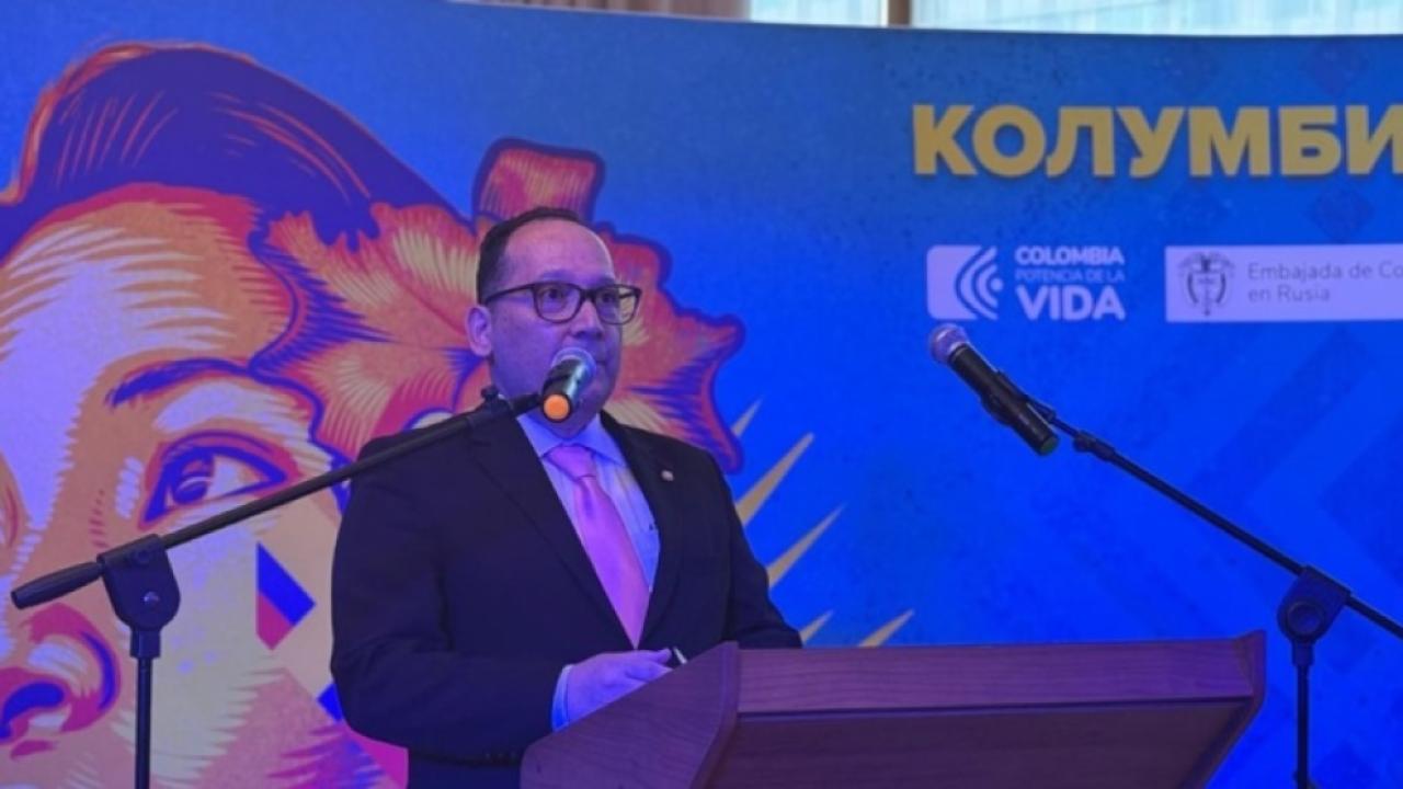 Embajada de Colombia en Moscú celebra los 90 años de las relaciones diplomáticas entre Colombia y Rusia