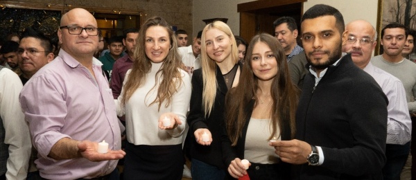 Los colombianos en Rusia encendieron las velitas y dieron la bienvenida a las festividades de Navidad y Año Nuevo